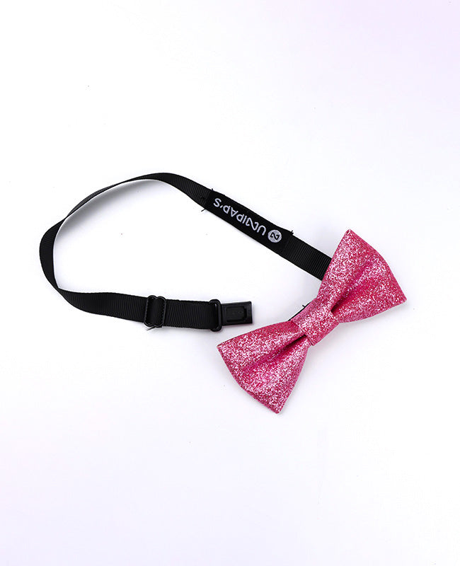 Noeud Papillon à Paillettes Rose n°2 Enfant en Polyester «Olive»