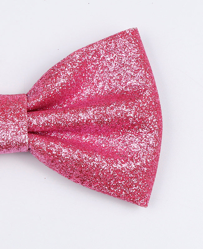 Noeud Papillon à Paillettes Rose n°2 Homme en Polyester «Olive»