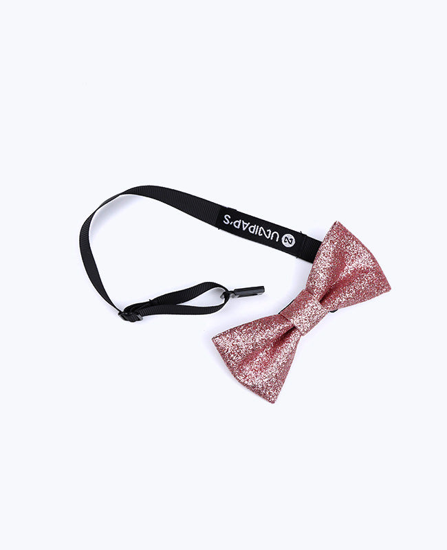 Noeud Papillon à Paillettes Rose n°4 Enfant en Polyester «Olive»