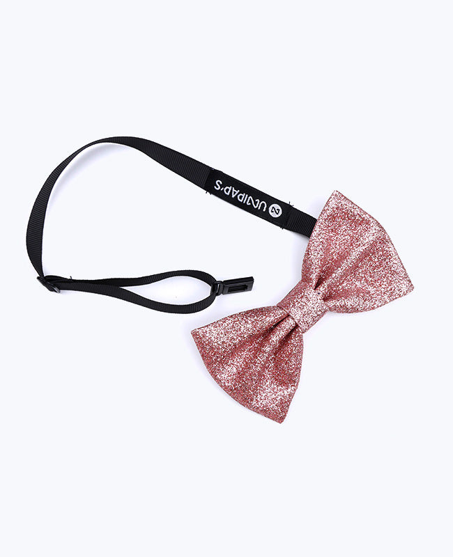 Noeud Papillon à Paillettes Rose n°4 Homme en Polyester «Olive»