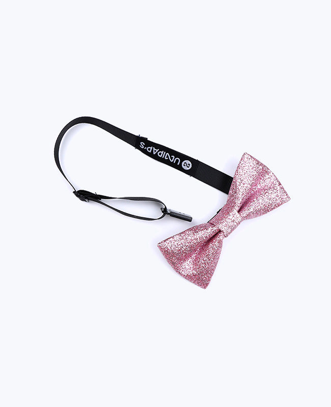 Fluga med rosa glitter n°5 barn i polyester «Olive»