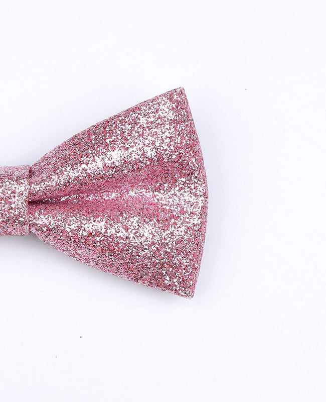 Fluga med rosa glitter n°5 barn i polyester «Olive»