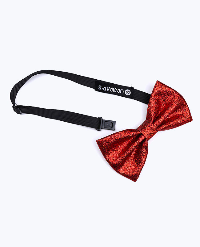 Noeud Papillon à Paillettes Rouge n°2 Homme en Polyester «Olive»