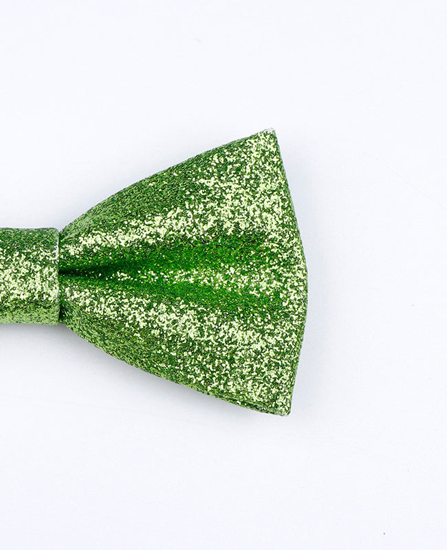 Barnfluga med Paljetter Grön n°2 i Polyester «Olive»