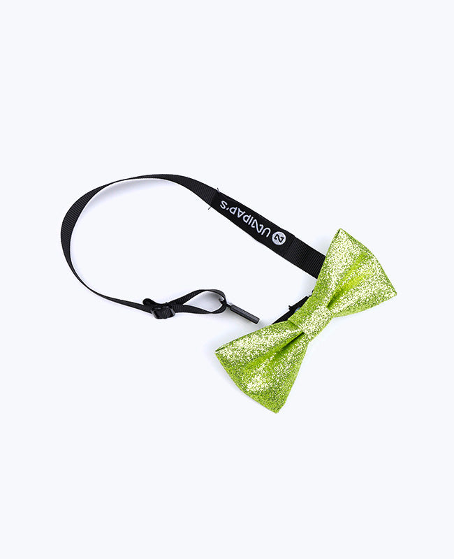 Noeud Papillon à Paillettes Vert n°3 Enfant en Polyester «Olive»