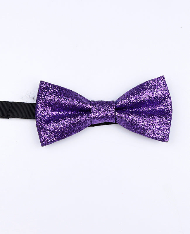 Noeud Papillon à Paillettes Violet Enfant en Polyester «Olive»