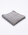 Pochette de Costume Tartan Gris n°2 en Coton | Marcel - Unipap's