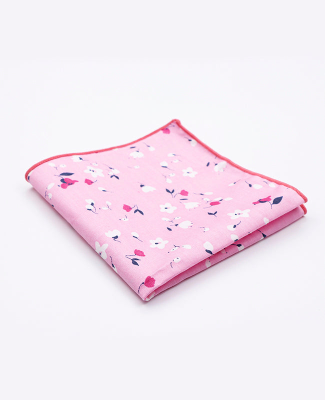 Kavajnäsduk Liberty Rosa n°2 Bomull | Gaspard - Unipap's