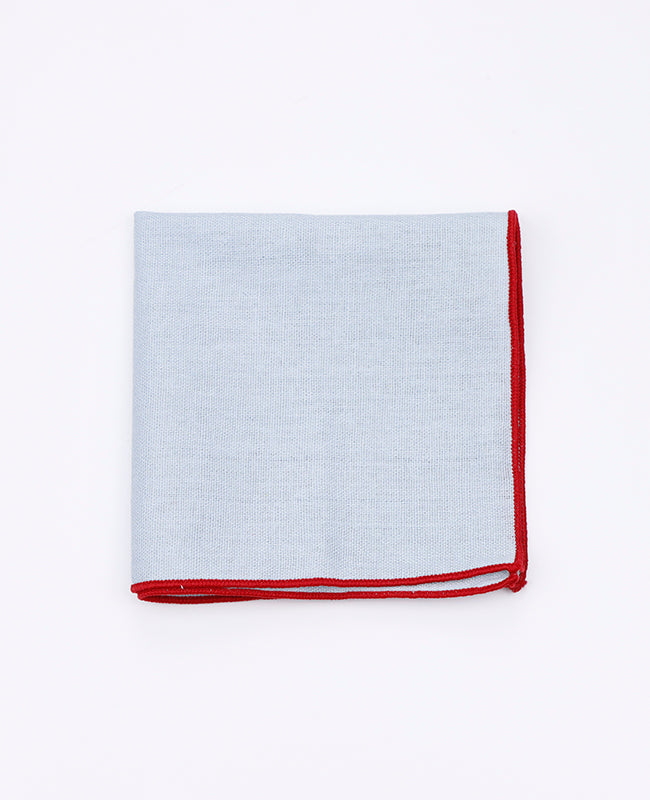 Kavajnäsduk Blå n°6 i Lin | Basile - Unipap's