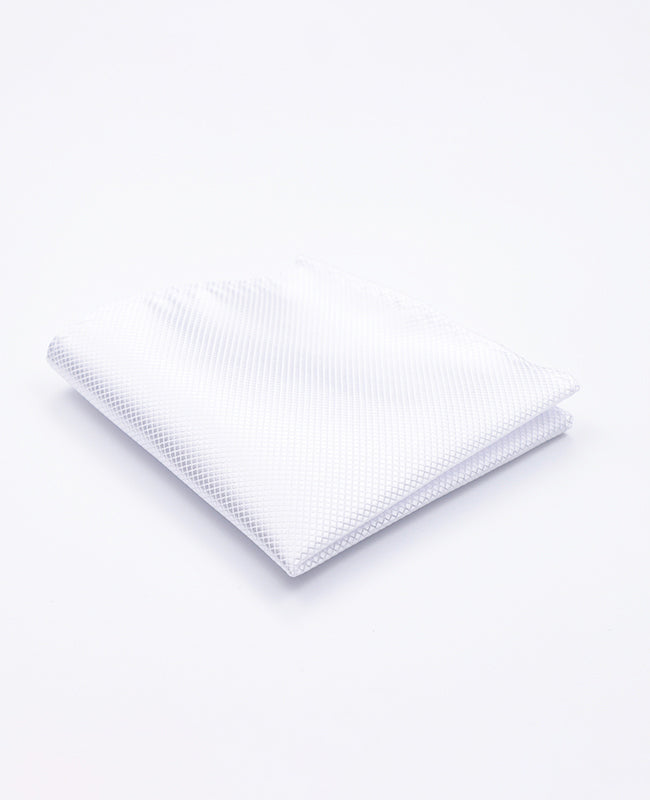 Kavajnäsduk Vit Polyester | Martin - Unipap's
