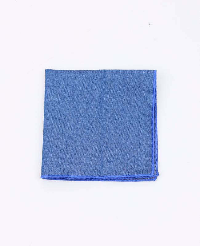 Pochette de Costume Bleu n°5 en Coton | Edgard - Unipap's