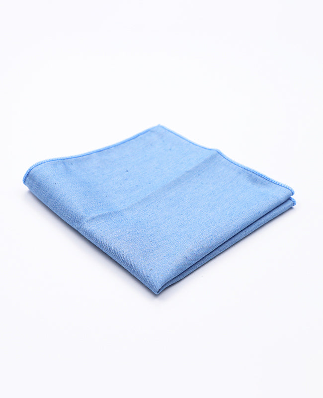 Pochette de Costume Bleu n°6 en Coton | Edgard - Unipap's