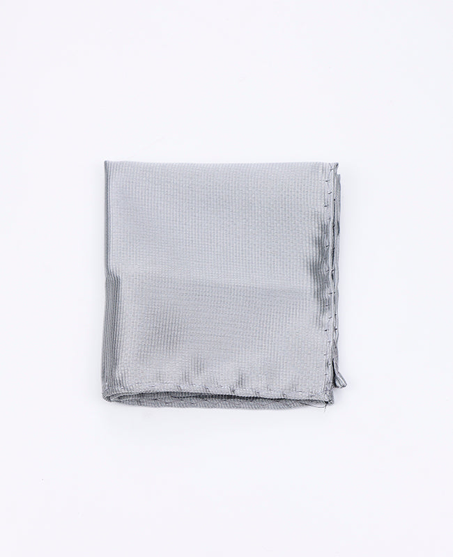 Kavajnäsduk Grå nr 2 Polyester 