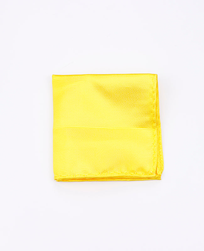 Pochette de Costume Jaune n°1 en Polyester | Lucien - Unipap's