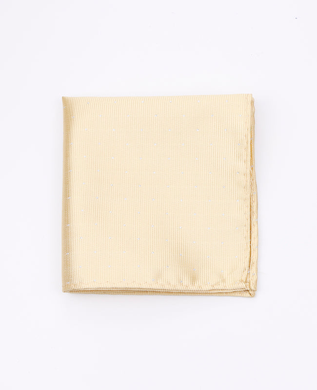 Kavajnäsduk gul nr 2 i polyester | Georges - Unipap's