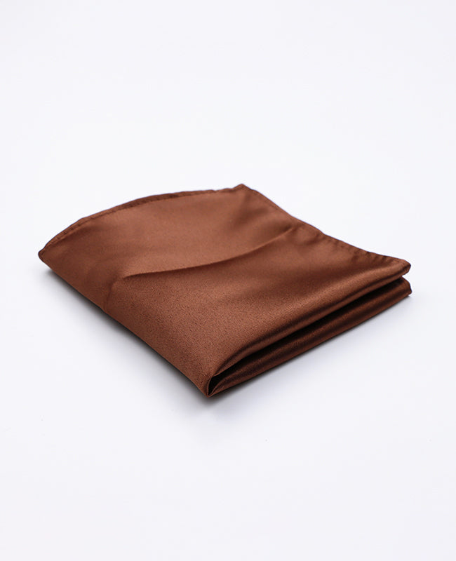 Kavajnäsduk Brun Polyester | Anatole - Unipap's