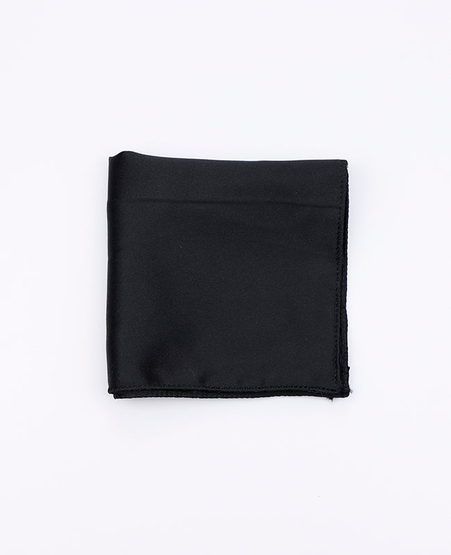 Kavajnäsduk Svart Polyester «Anatole»