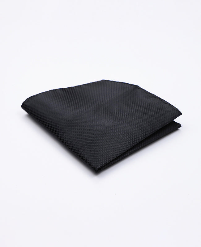 Kavajnäsduk Svart Polyester | Martin - Unipap's