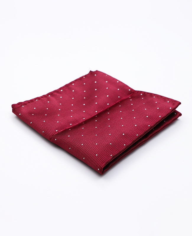 Bröstnäsduk Röd n°1 Polyester | Georges - Unipap's