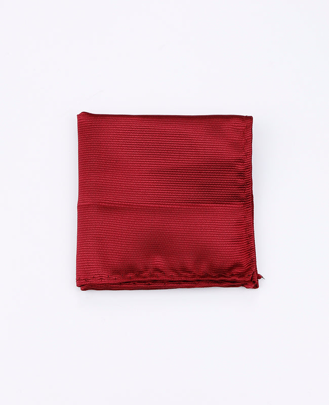 Röd kavajnäsduk nr 1 i polyester | Lucien - Unipap's