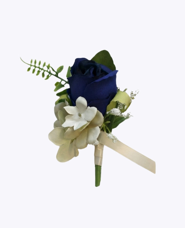Blomboutonniére Blå Herr «Gabriel»