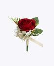 Blomboutonniére Röd Herr «Gabriel»