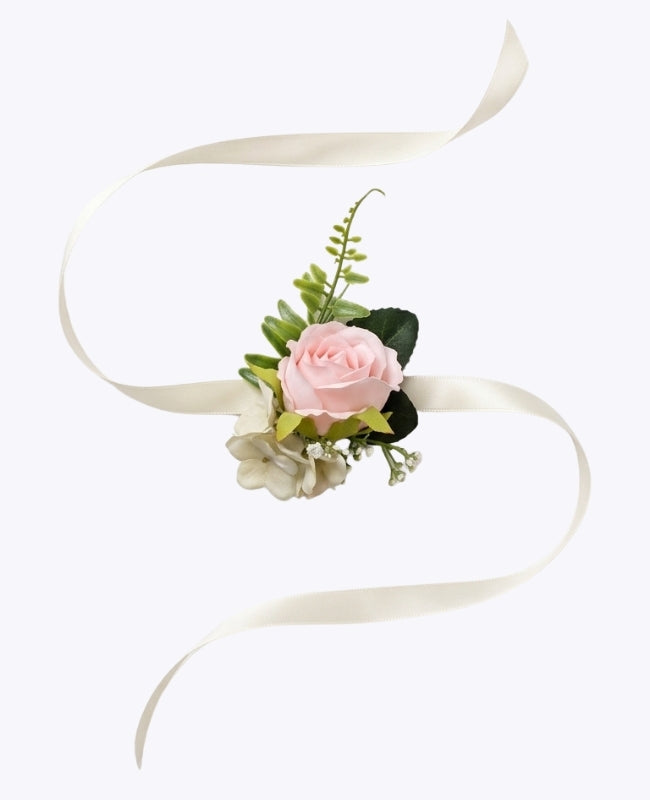 Blomsterarmband Rosa Dam "Gabriel"