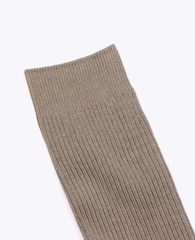 Herrsockor Beige i Bomull «Maurice»