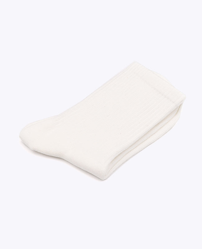 Herrsockor Vita i Bomull «Maurice»