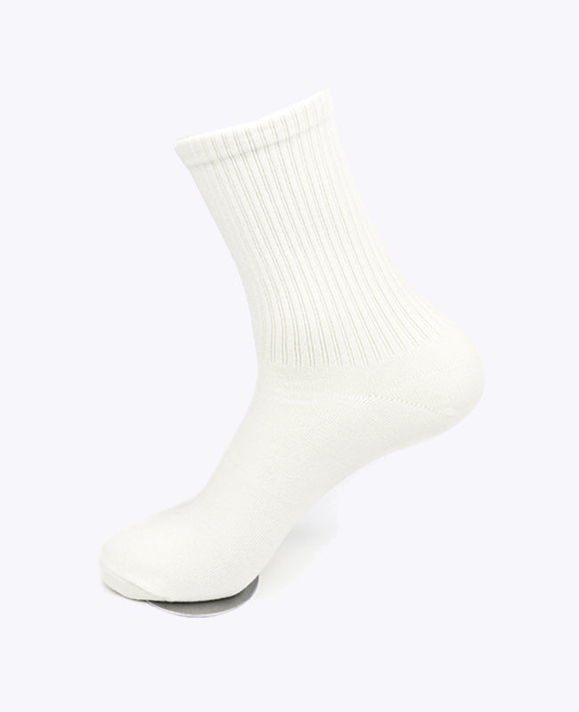 Herrsockor Vita i Bomull «Maurice»
