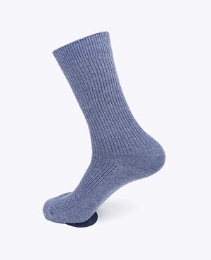 Herrsockor Blå n°3 i Bomull «Maurice»