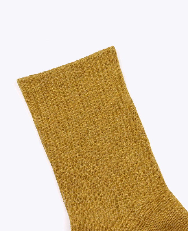 Herrsockor bruna n°1 i bomull «Maurice»