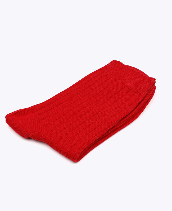 Herrsockor Röda n°1 i Bomull «Maurice»