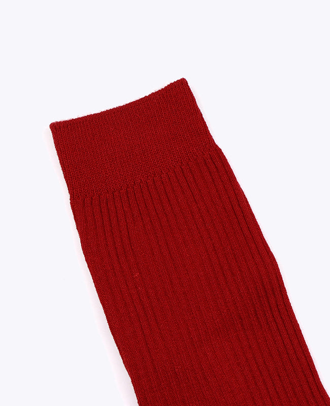 Herrsockor Röda n°3 i Bomull «Maurice»