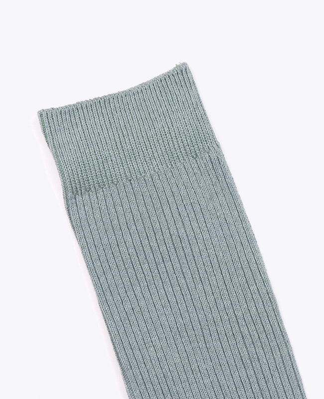 Herrsockor gröna n°2 i bomull «Maurice»