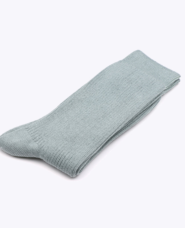 Herrsockor gröna n°2 i bomull «Maurice»