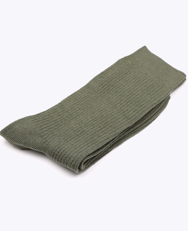 Herrsockor gröna n°6 i bomull «Maurice»