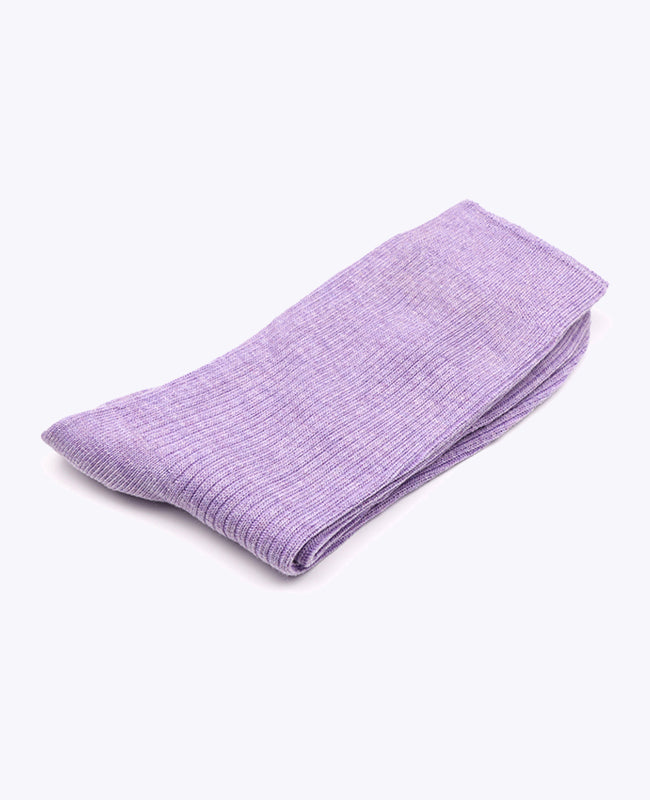Herrsockor lila i bomull «Maurice»
