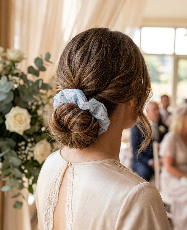 Scrunchie Liberty Blå nr 1 Dam «Suzanne»