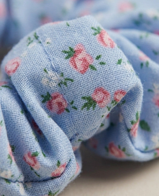 Scrunchie Blå Liberty n°1 Dam «Suzanne»