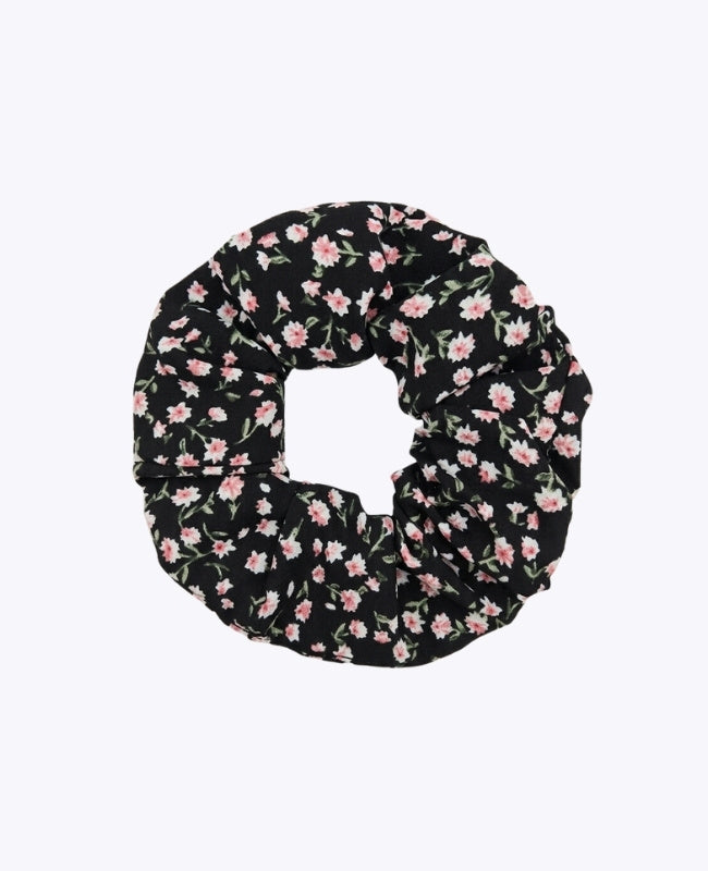 Scrunchie Liberty Svart n°3 Dam «Suzanne»
