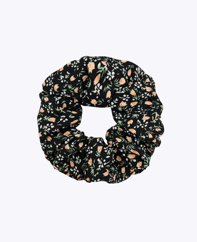 Scrunchie Liberty Svart n°4 Dam «Suzanne»
