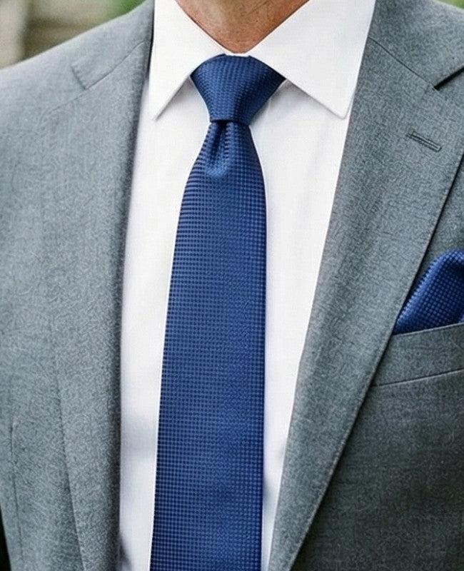 Slips Blå n°3 Herr i Polyester «Martin»