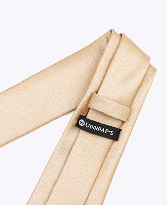 Slips med guldpaljetter nr 1 herr i polyester | Armand - Unipap's