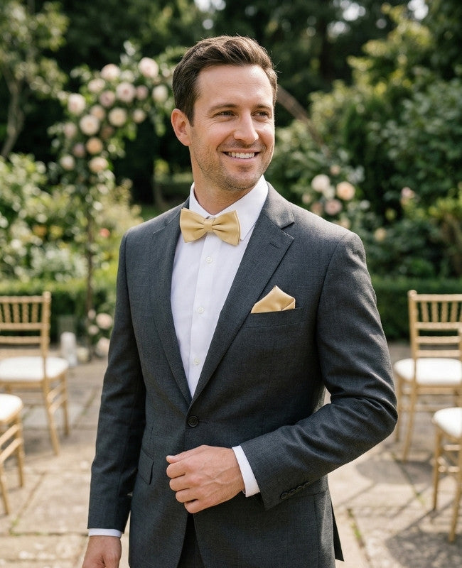 Fluga Gul nr 2 Herr i Polyester «Anatole»