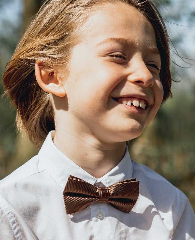 Fluga Brun Barn i Polyester «Lucien»