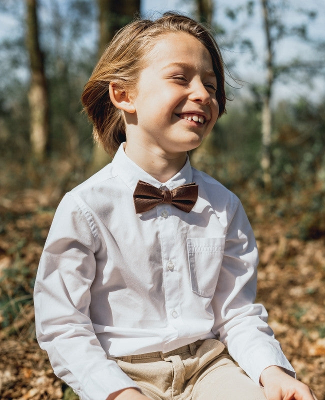 Fluga Brun Barn i Polyester «Lucien»