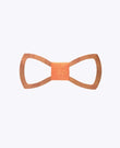 Noeud Papillon Orange Enfant en Bois «Émile»