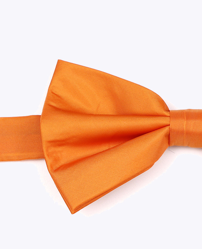 Noeud Papillon Orange Homme en Polyester Recyclé «Marin»