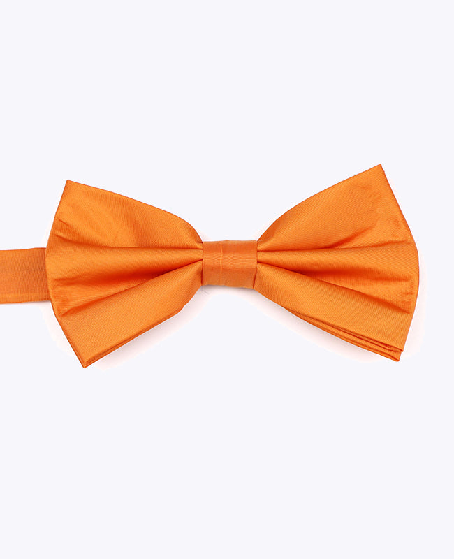 Noeud Papillon Orange Homme en Polyester Recyclé «Marin»
